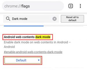 Cách kích hoạt Dark Mode cho trình duyệt Chrome trên Android